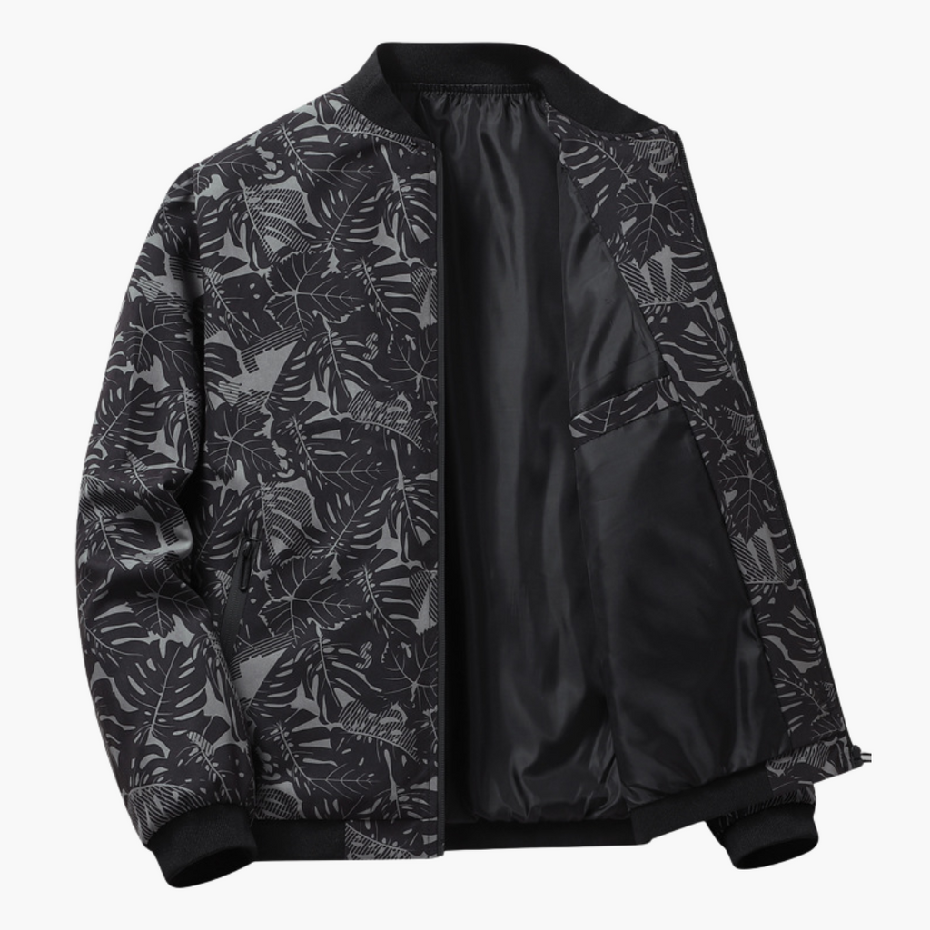 Elegancka Kurtka Bomber Męska