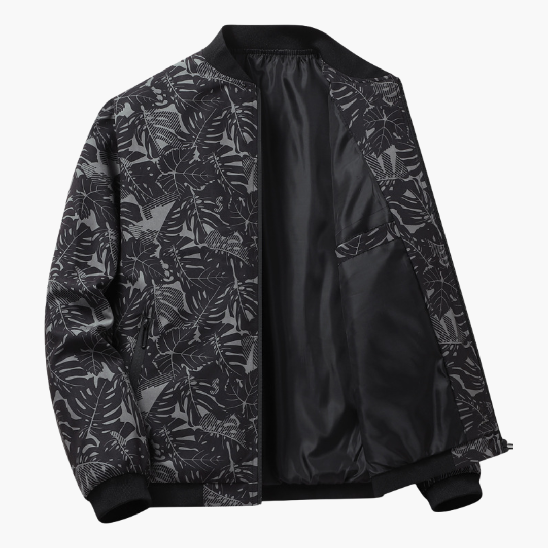 Elegancka Kurtka Bomber Męska