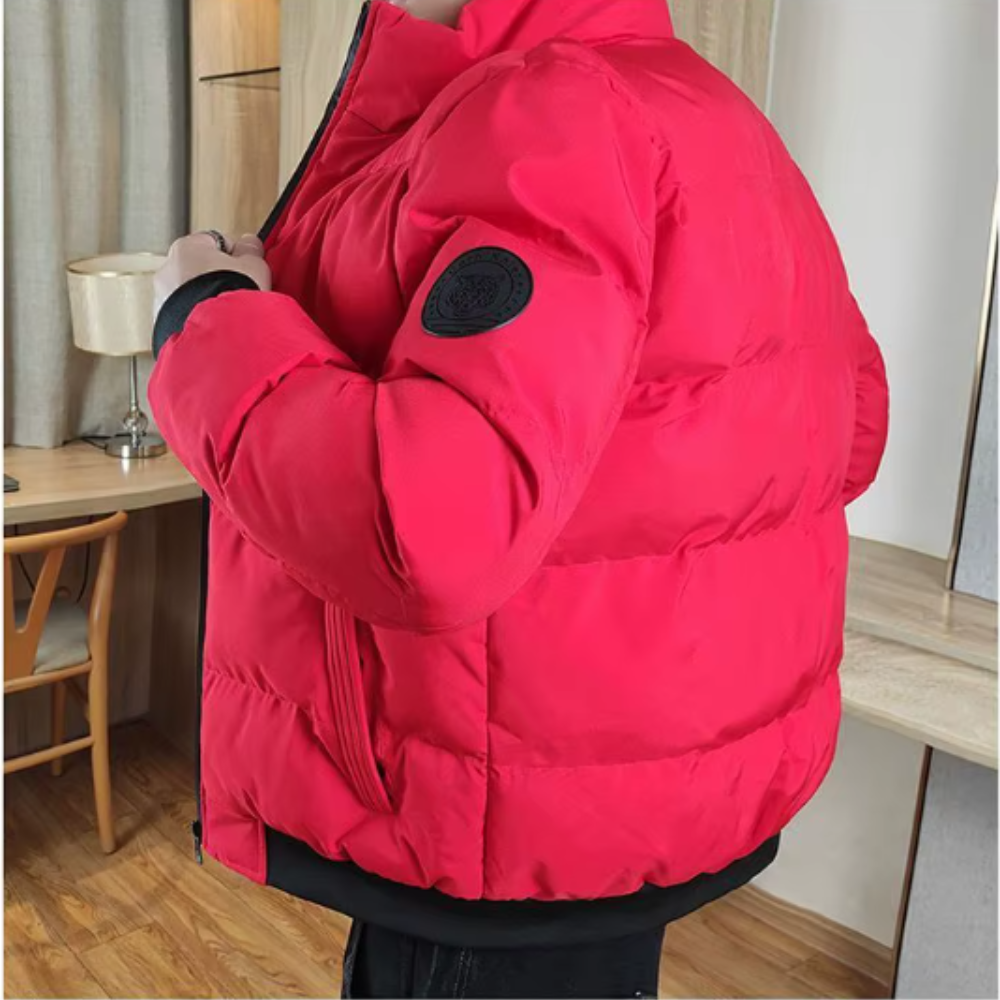 Elegancka Męska Kurtka Przeciw Wiatrowa