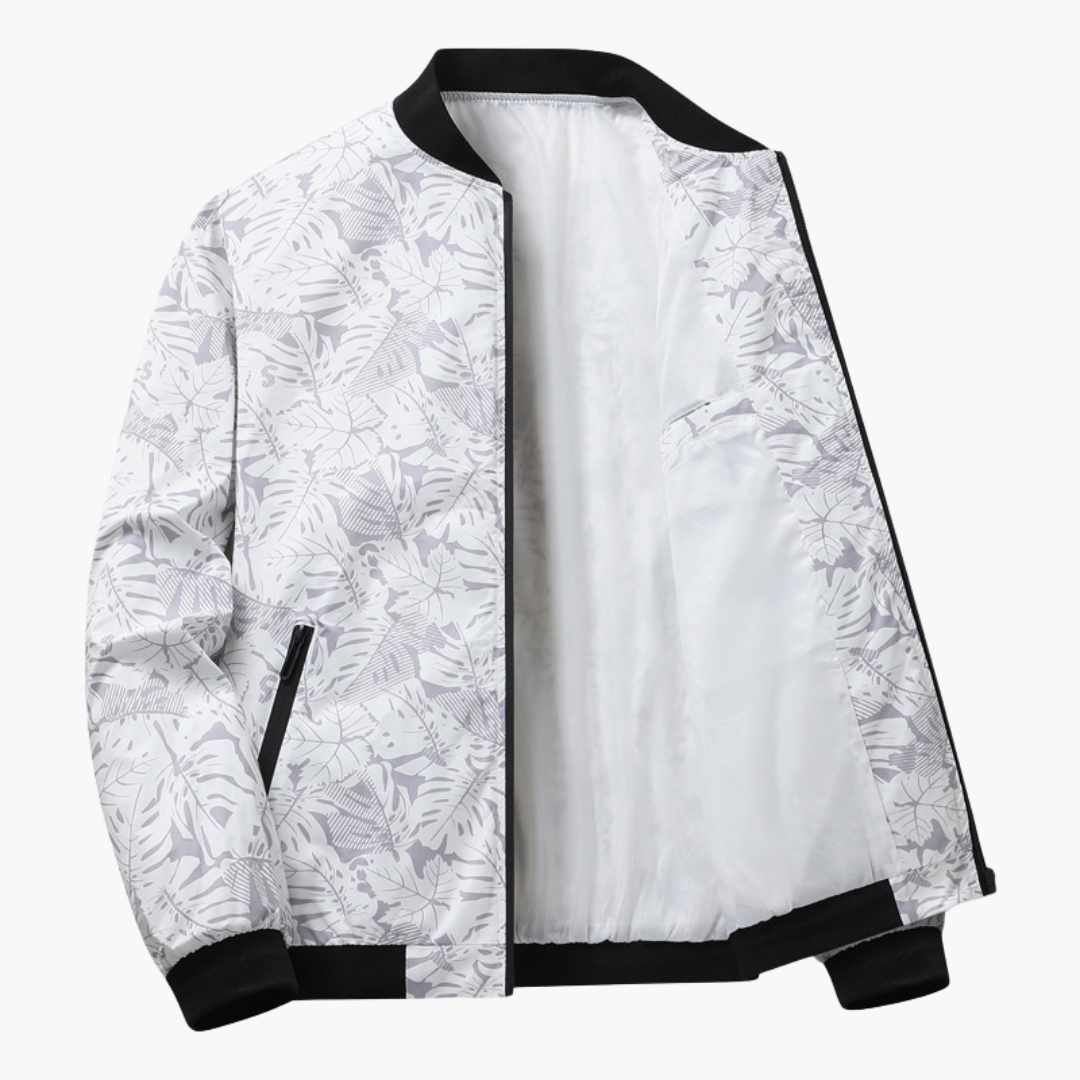 Elegancka Kurtka Bomber Męska
