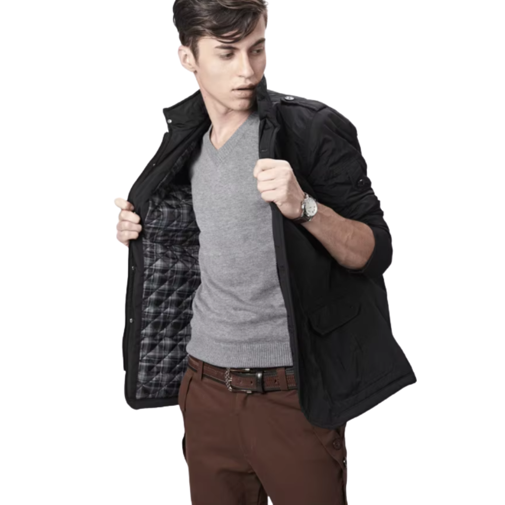 Elegancka Kurtka Przeciw Wiatrowa