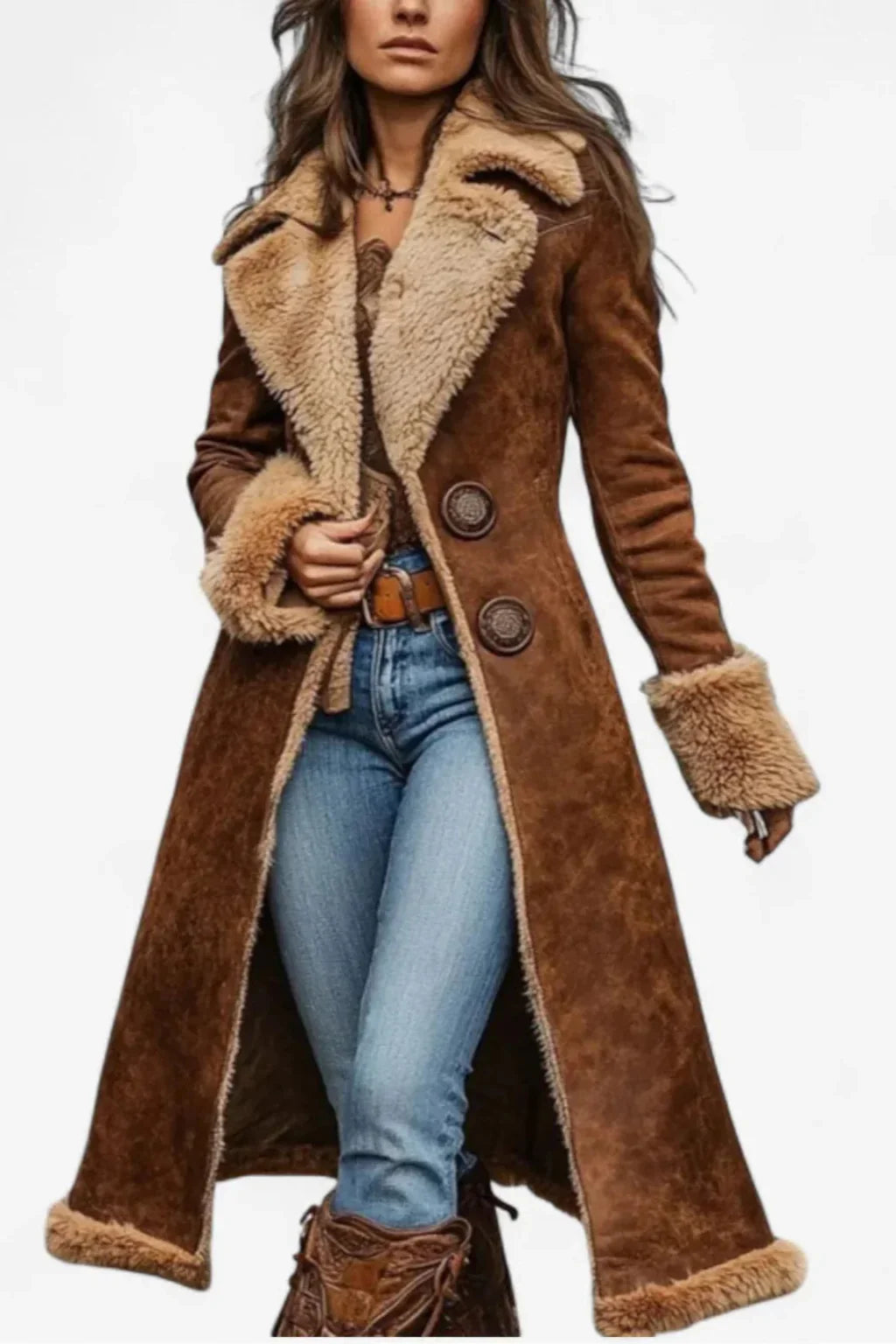 Borelle™ | Długi Płaszcz Vintage