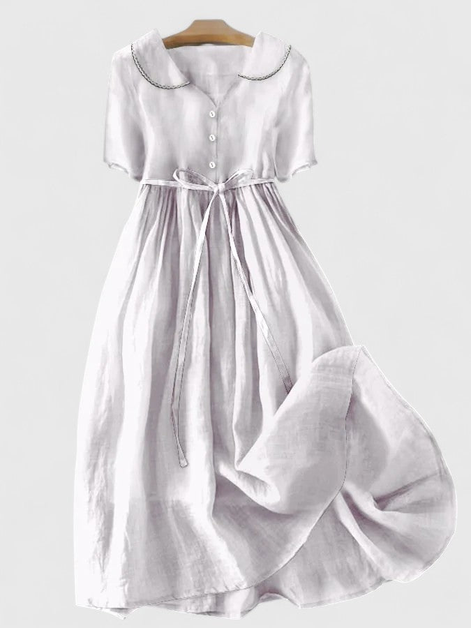 Alyszeah | Elegancka Sukienka Wczesnowiosenna