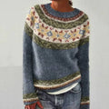 Ella™ - Stylowy sweter w stylu retro